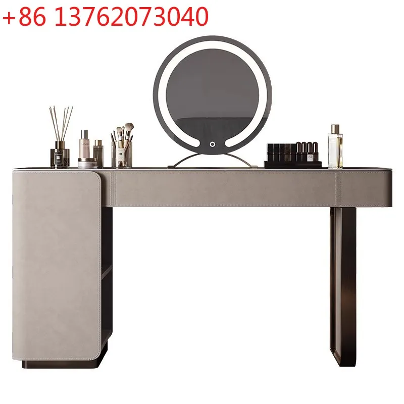 طاولة مكياج خزانة تخزين إيطالية متكاملة فاخرة وخفيفة الوزن 2025 #1