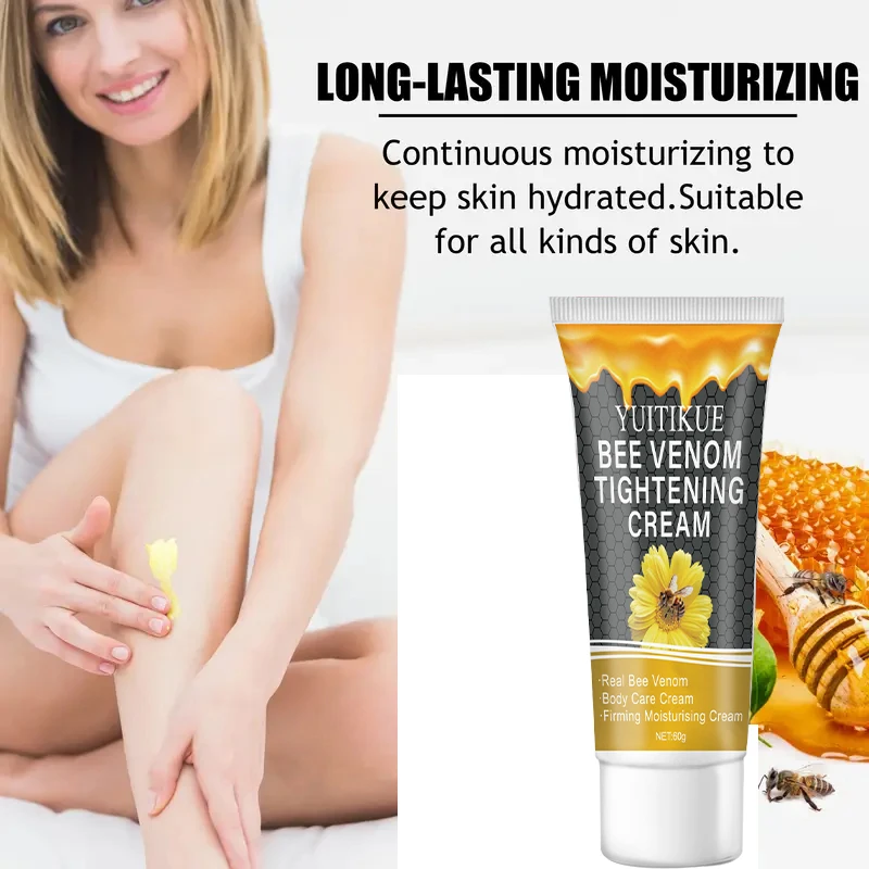 كريم شد سم النحل 60 جرام - يغذي ويشد البشرة بعمقًا، يحتوي على مستخلص البروبوليس وسم النحل والعسل والهيالورونيك #3