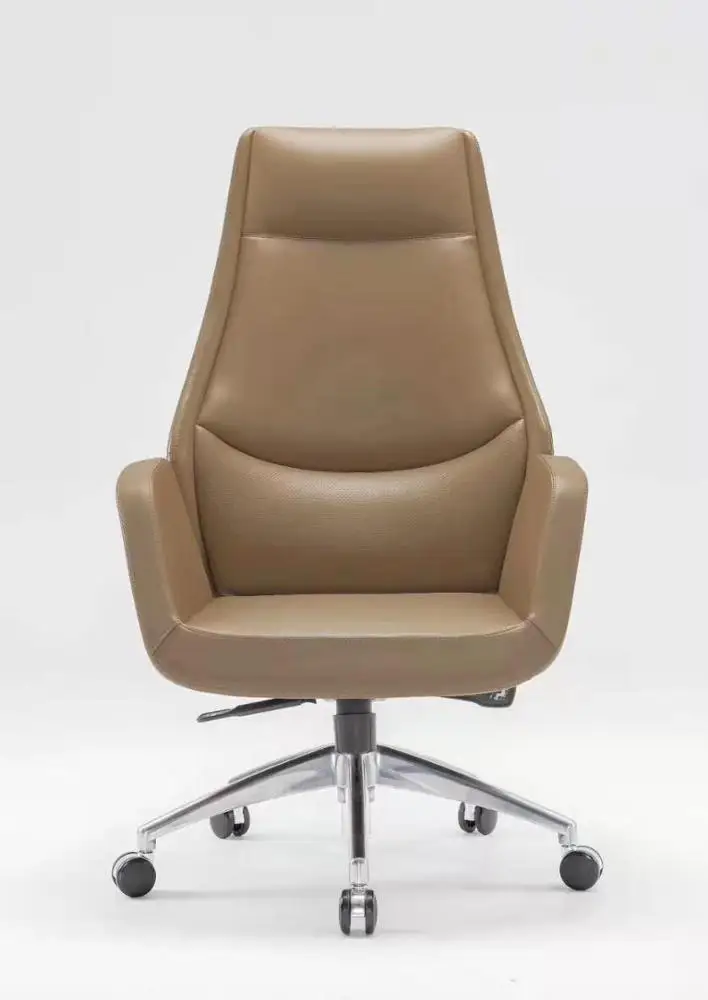 Pengpai New style high Back staff chair PU luxury Leather executive office chair image 5