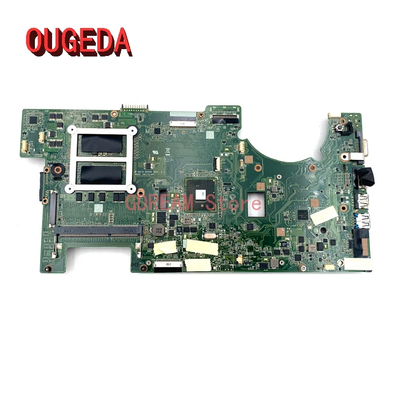 OUGEDA 60-N0UMB1000 60-N0UMB1200 Laptop Motherboard For ASUS G73JW REV: 3.1 Non-Integrated DDR3 with 4 RAM slots full tested