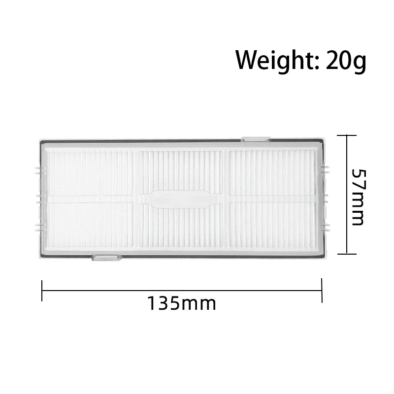 طقم مرشح كنس بديل للمكنسة الكهربائية الروبوتية لـ Roborock S8 Pro Ultra S8 S8+
