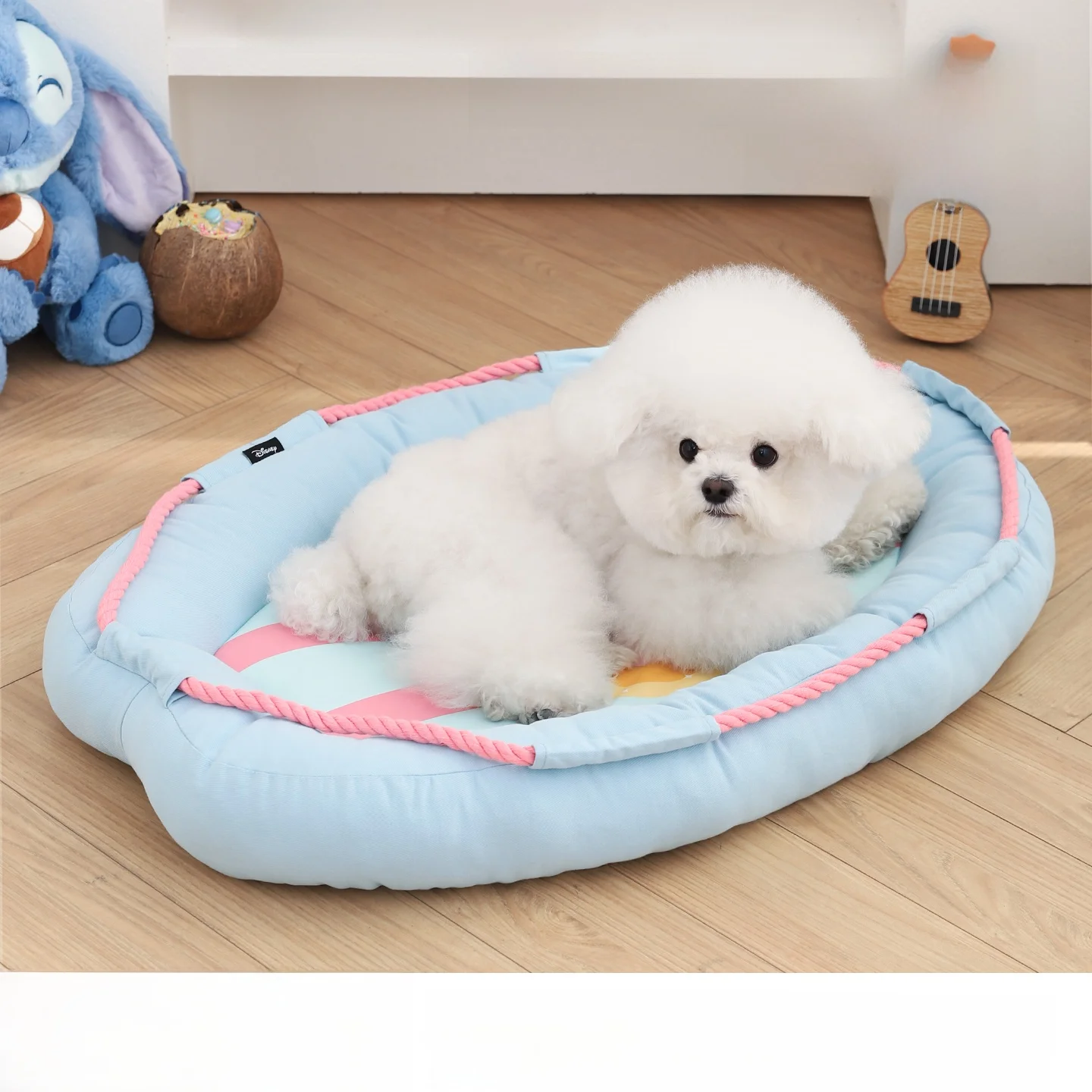 nouveau-nid-rafraichissant-collaboratif-pour-chien-–-design-esthetique-haut-de-gamme-pour-petites-races-utilisation-interieure-forme-ronde