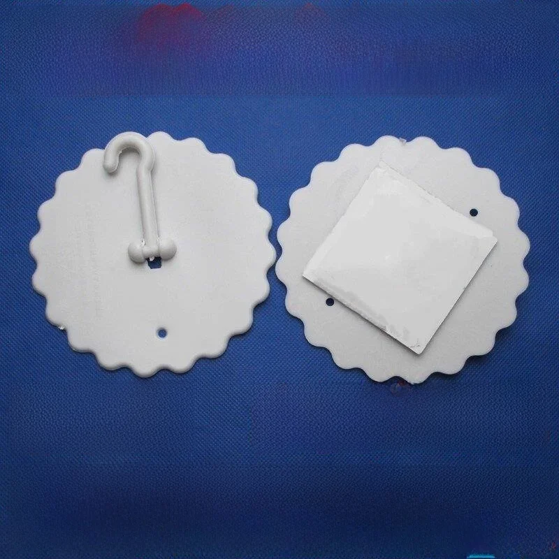 

Круглый потолочный крючок-присоска для москитной сетки, усиленный клейкий крючок, специальная круглая пластина для москитной сетки Princess, Cr...