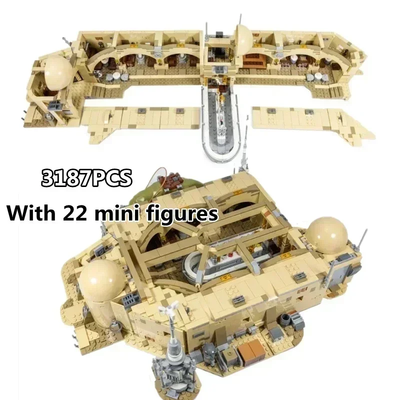 IN VOORRAAD Pub 60016 Mos Eisley Cantina Compatibel met 75290 Bouwstenen Bricks Educatief Speelgoed Lepin Blocks Film Geschenken