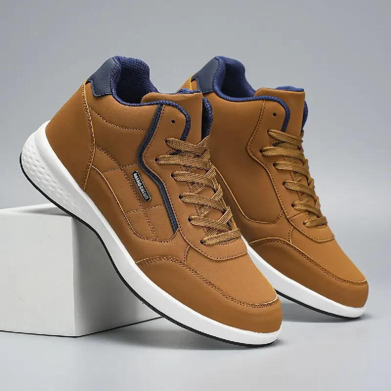 

Новые модные мужские туфли 2026 года: весенние кожаные повседневные кроссовки для мужчин, легкие уличные кеды на шнуровке, мужские прогулочные туфли на плоской подошве