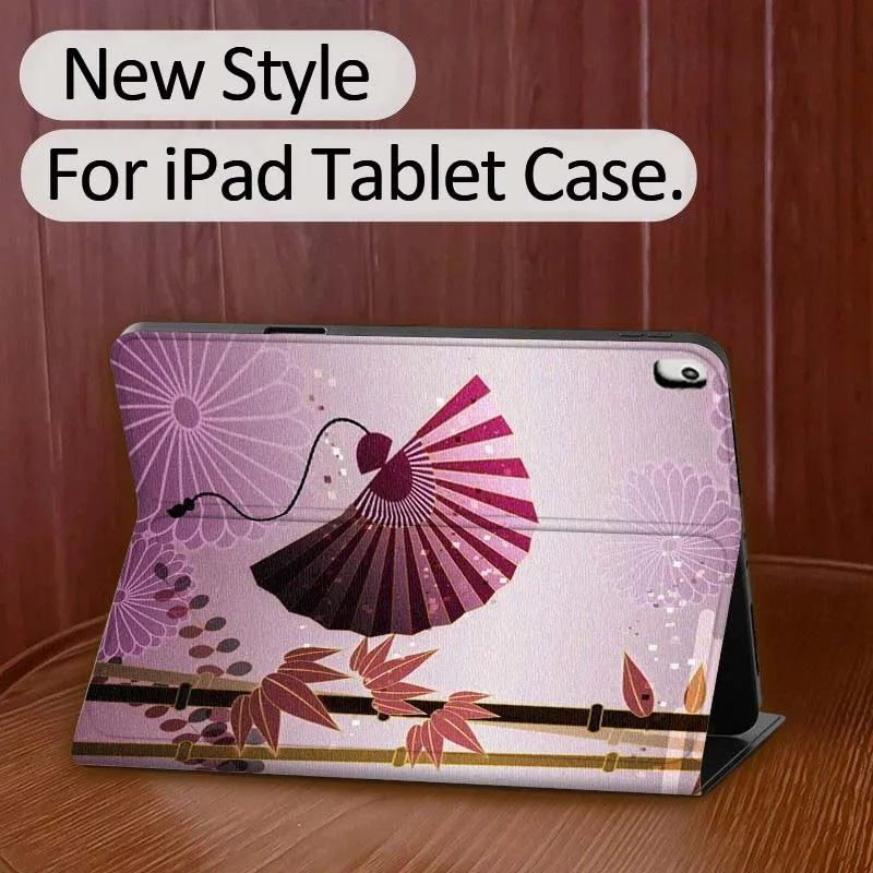 

Crane Art Creative Pattern Tablet Case For Apple iPad 11th 10th 10.9 10.2 Pro 12.9 2 Air 3 13 11 7th 9.7 mini 7th 6 8.3