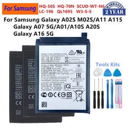 HQ-70N HQ-50S WT-N6 LC-196 QL1695 W3-S-S Battery For Samsung Galaxy A11 A02S Galaxy A07 A01 A10S A20S A16 Mobile phone Batteries