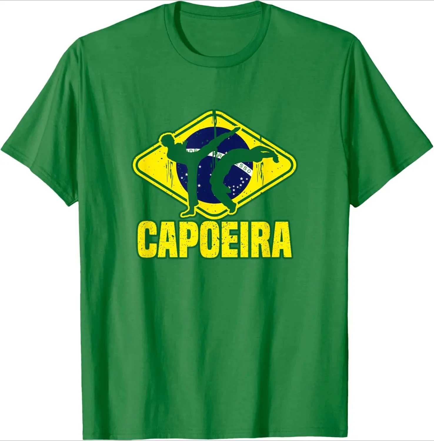 Capoeira Brazil Martial Arts Capoeiristas T-Shirt 100% Cotton O-Neck Short Sleeve Summer Casual Mens printed T-shirt