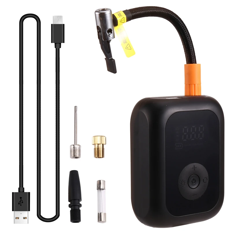 

Электрический велосипедный воздушный насос, мини-воздушный насос, накачка велосипедных шин, мини-насос для автомобиля, велосипеда, мотоцикла, мини-воздушный компрессор