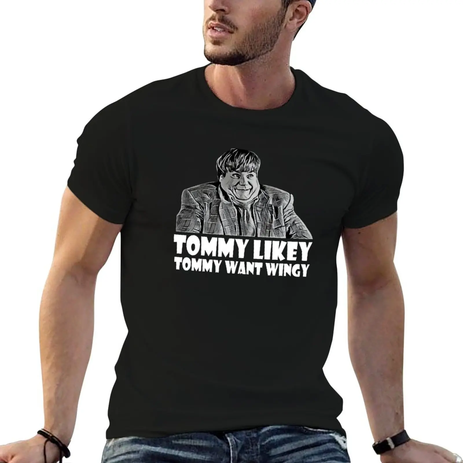

anime man shirt t shirts T-Shirt want Tommy t summer wingy oversize