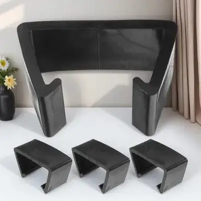 

4Pcs Patio Sofa Clamps Wicker Rattan Furniture Connectors Adjustable Fasteners Classic Design Windproof Stable