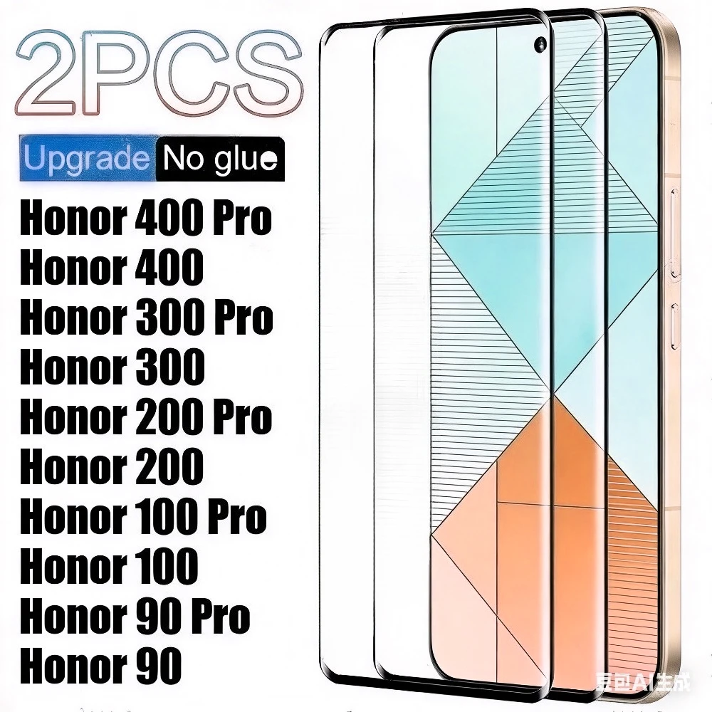 2Pcs Full Cover Tem…