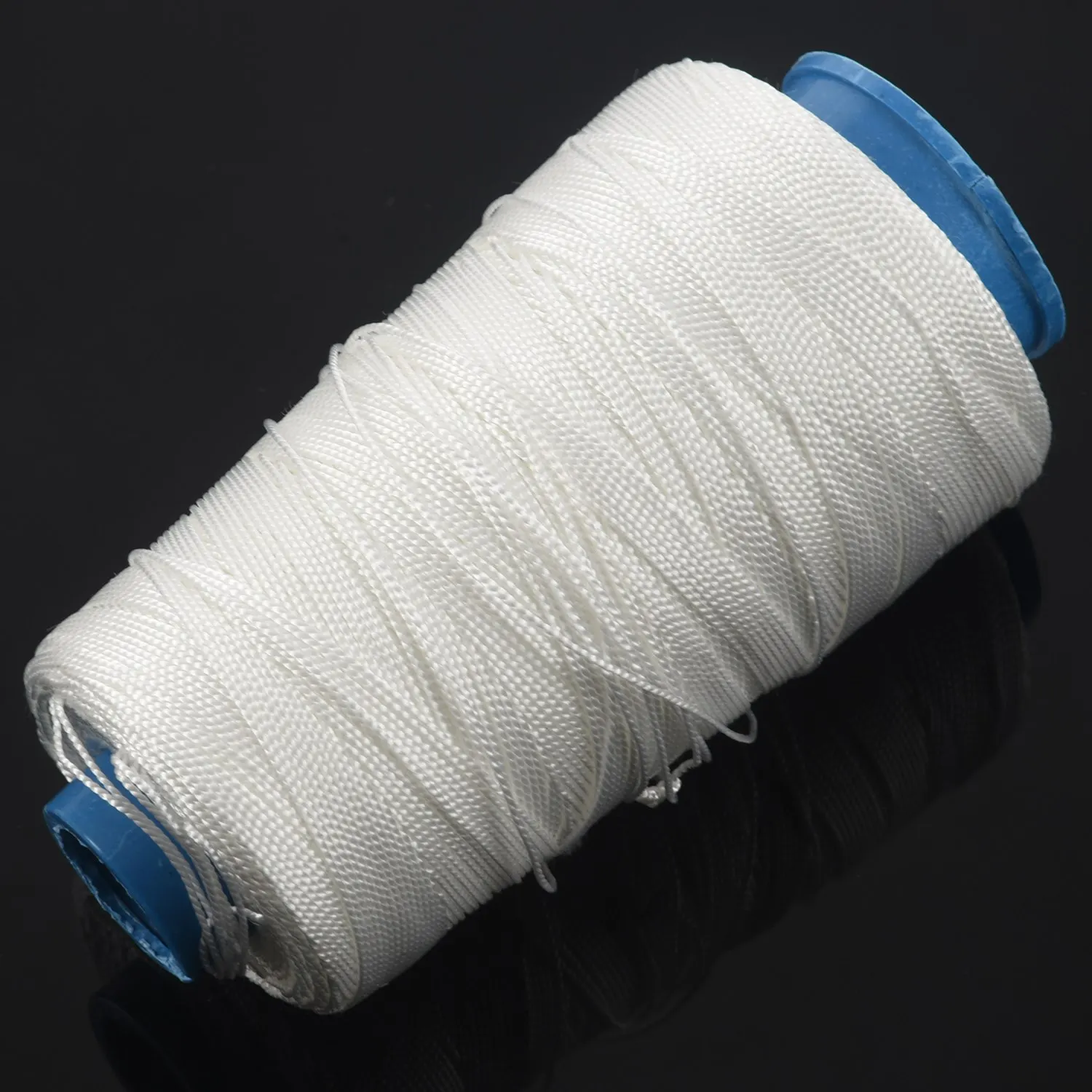 400m 80lbs Nylon Twisted Bowstring Thread Fishing String sznurek do szycia linka do latawca, biały