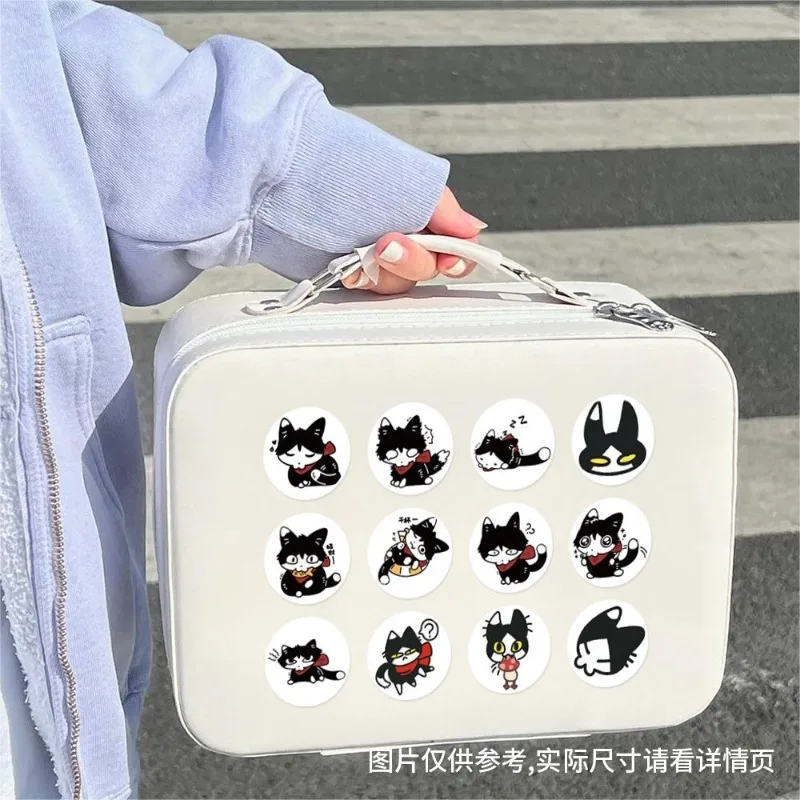 500 قطعة شخصية كرتونية لذيذة في الزنزانة ‌ ملصقات زخرفية على الجدران الإبداعية