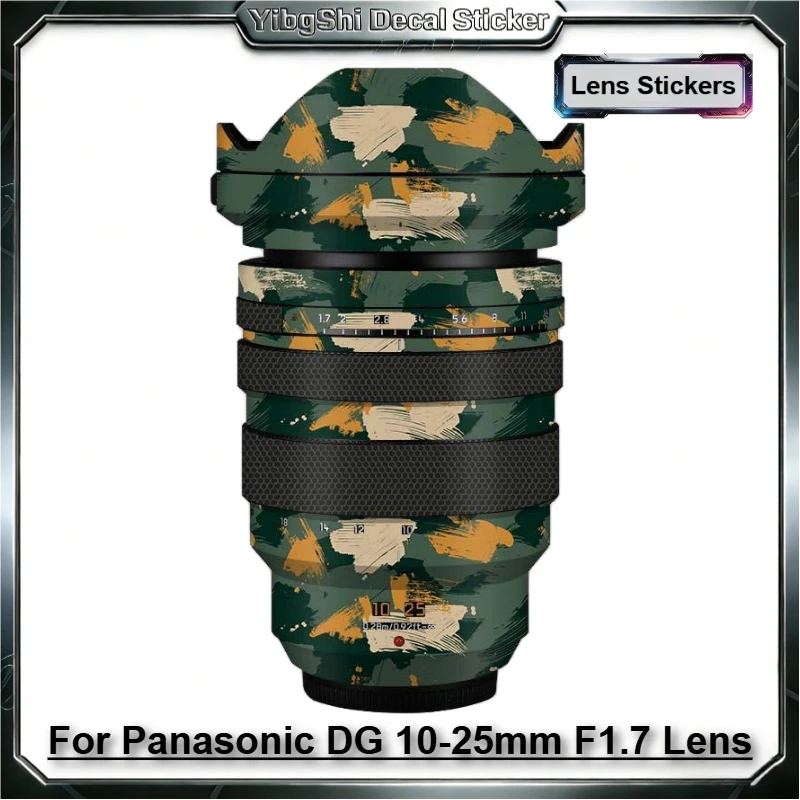 

Защитная наклейка для объектива DG 1025F1.7 для Panasonic DG Vario-Summilux 10-25 F1.7 ASPH, защитное покрытие от царапин