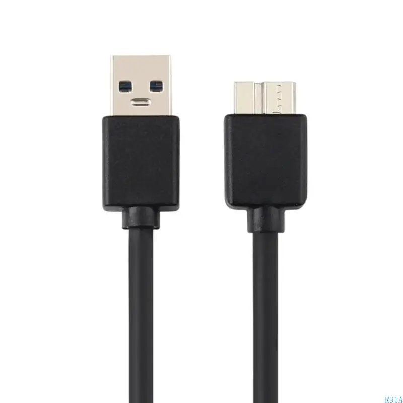 R91A USB Adapter Converter Cable A to B Male for External Hard Drive Disk HDD USB-A Hard Drive Cable - view 4