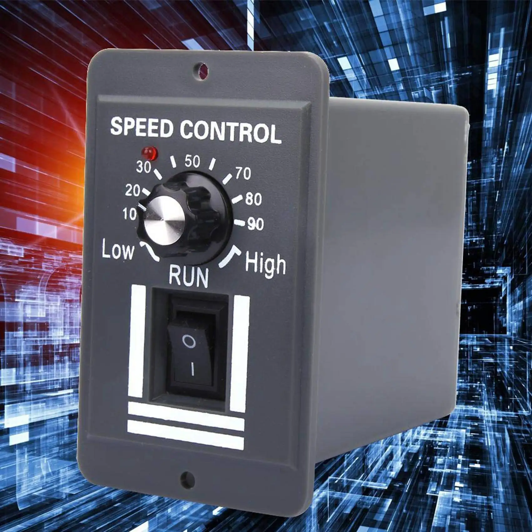 BNVN-2X DC 12V 24V 36V 48V 10A PWM Motor Speed Controller Reversible Switch Regulator Control Forward Rotation Stop