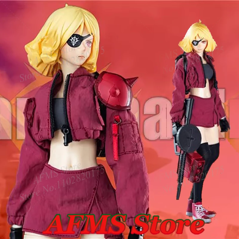 

YiYa Station 1/9 Scale Collectible Figure Female Warrior Char Aznable Kawaii Anime Mobile Suit Girl 23Cm Action Figure Soldier