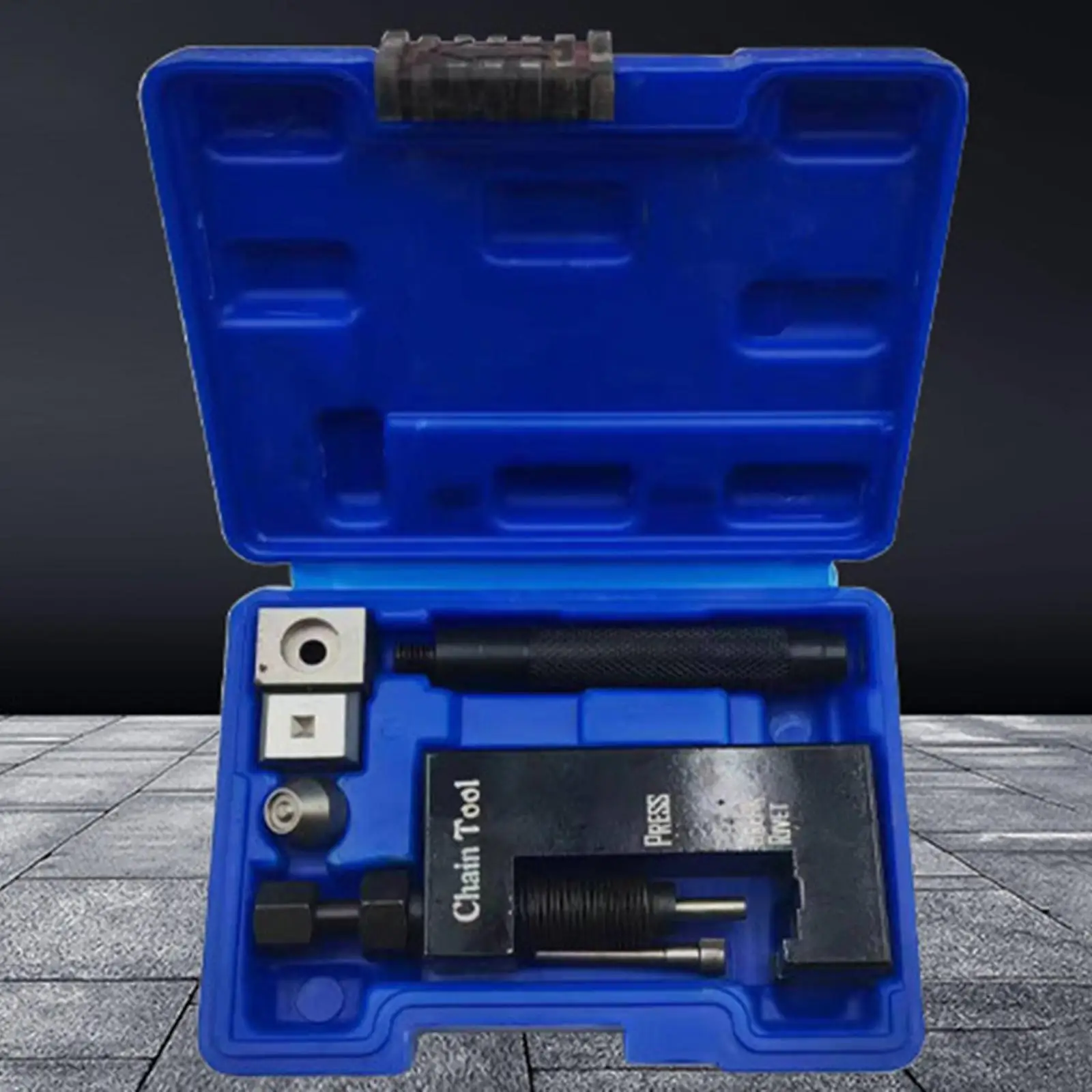 

Motorcycle Chain Breaker Set for 520 525 530 O Ring Chains Professional Pressing Tool for Motorcycle Maintenance Bikes ATV