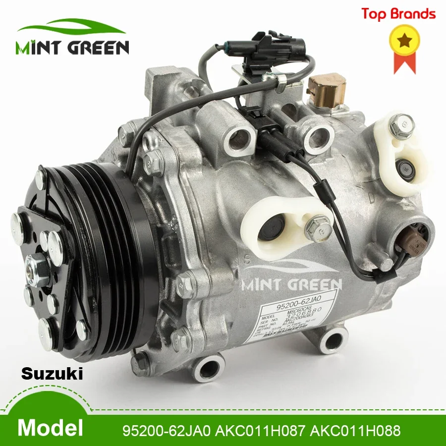 For Free Shipping AC Compressor MSC60CAS for Suzuki Swift III SX4 95200-62JA0 AKC011H087 AKC011H088 AKC200A083A AKC201A083A