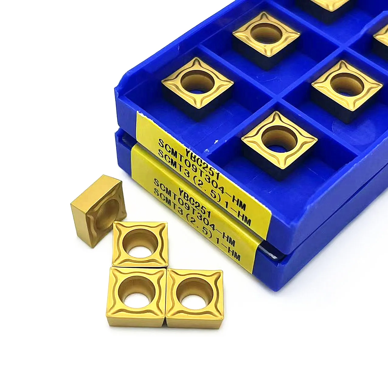 SCMT09T304 SCMT09T308 HM YBC251 inserto in metallo duro tornio CNC utensile per tornitura taglierina per metalli lama SCMT SCMT09T304 SCMT09T308 HM YBC251