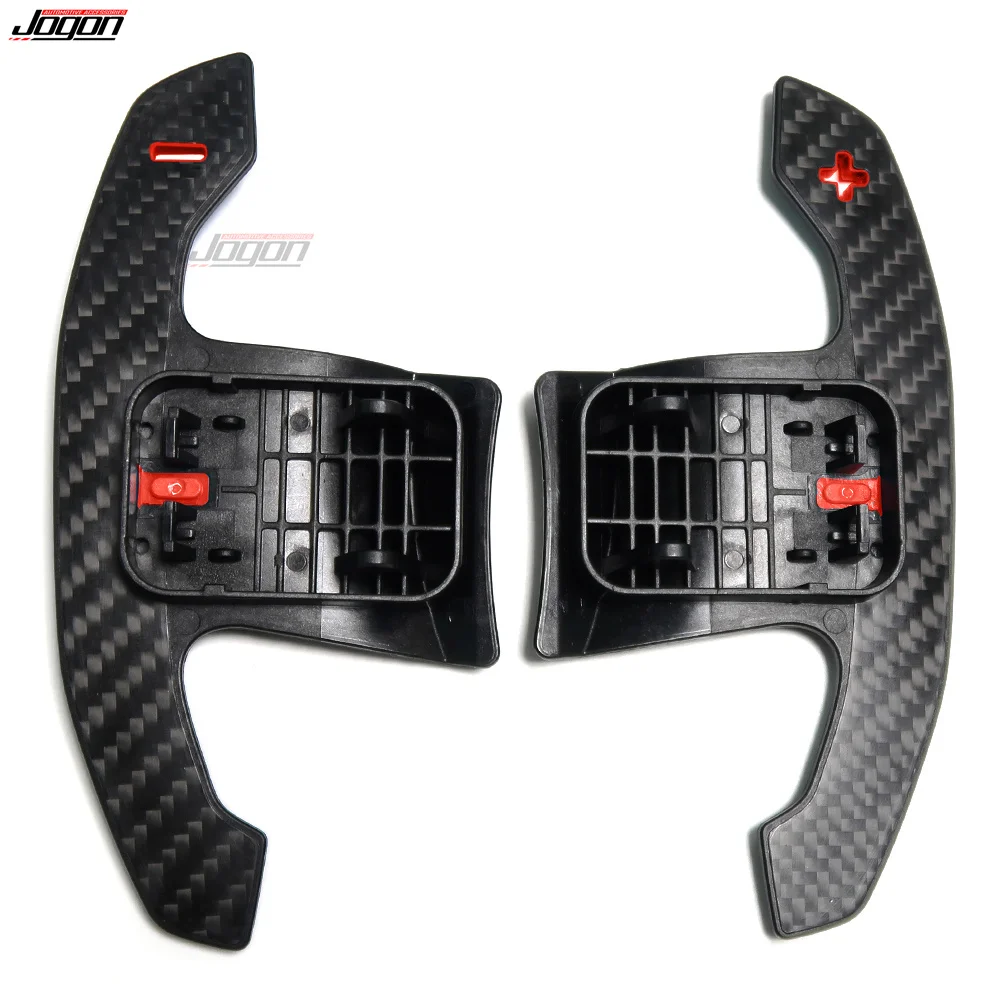 For Toyota Supra A90 MK5 2019 2020 Real Carbon Fiber Gear Paddle Shifter Shift Interior DSG Steering Wheel Cover Accessories