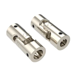 D20L52 Metal Cardan Joint Gimbal Couplings 10mm 12mm Shaft Motor Connector Universal Joint for Rc Boat Car Parts Accessories