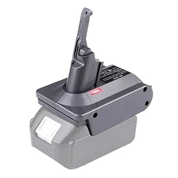 Adattatore V7 V8 per batteria agli ioni di litio Makita 18V converti per l'uso dello strumento Dyson V7 V8 per i pezzi di ricambio della serie Dyson V8