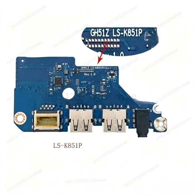 Df Laptop LAN Ethernet USB Board GH51M LS-L031P LS-J871P for Nitro 5 AN515-45 AN515-55 PH315-54 AN515-56 AN515-57 N20C1