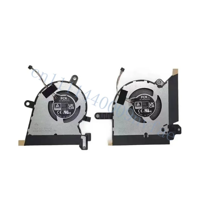 Nouveau ventilateur de refroidissement CPU + GPU pour ordinateur portable Asus ROG Flow X13 GV302X GV302XI/XU/XA 2023/24 13NR0EN0T04011 13NR0EN0T05011 DC5V