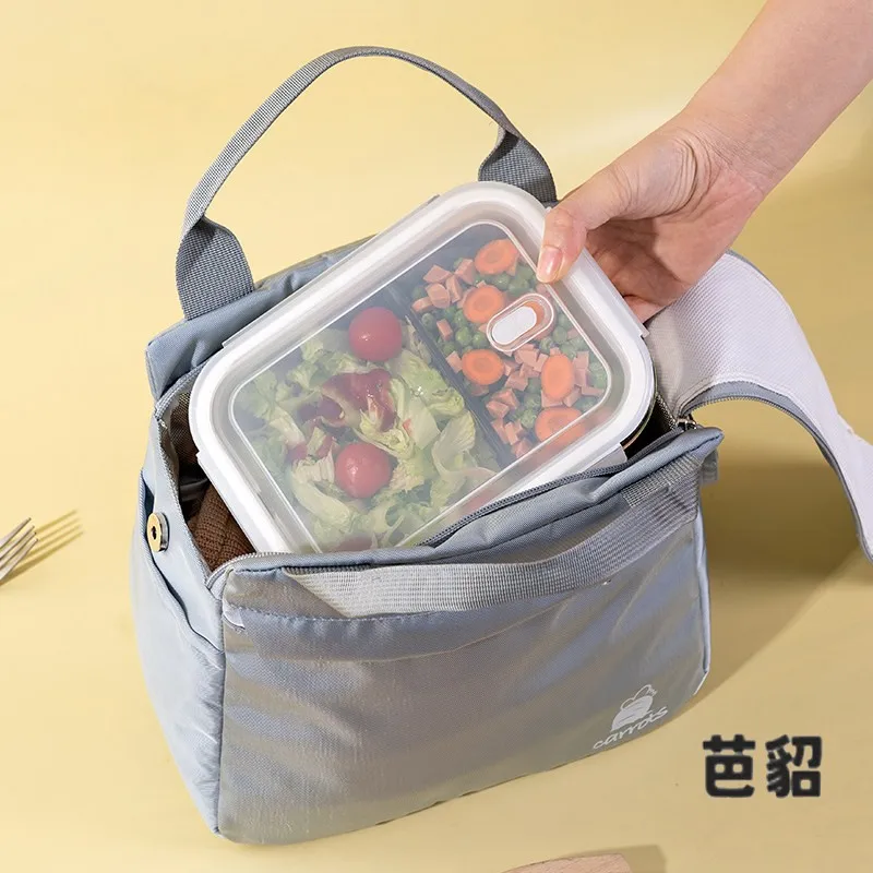 Bolsa Térmica Portátil para Almoço, Kit de Refeição para Trabalhadores de Escritório, Bolsa para Levar Almoço, Bolsa de Armaz...
