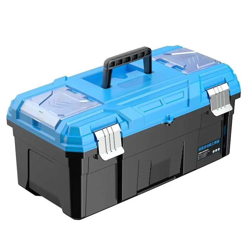 Shockproof Empty Toolbox Carrying Screwdriver Tool Storage Box Portable Tool Box Large-capacity Case Electrician Work