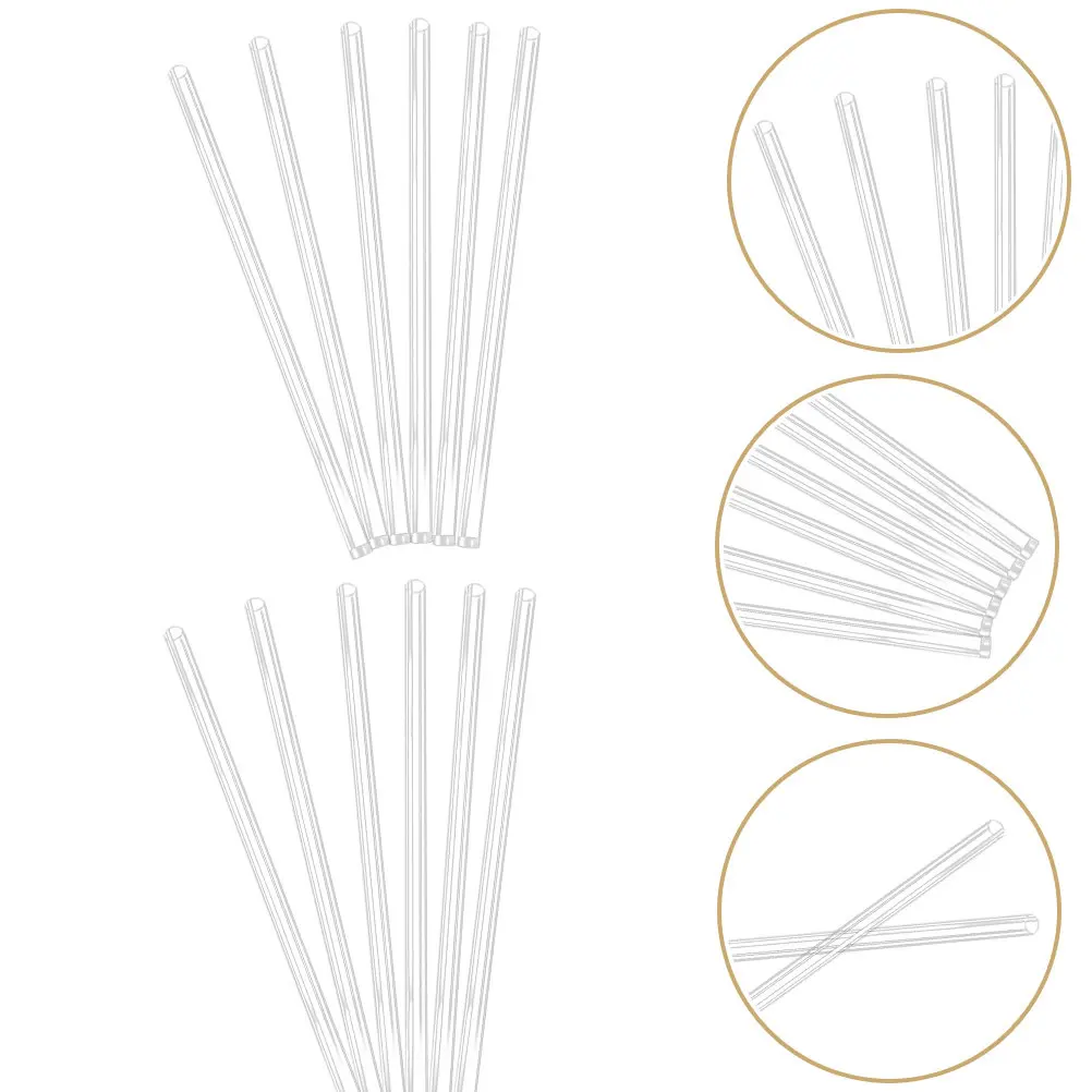 

20Pcs LED Meteor Lights Tubes Transparent Protective Shower Light Tubes Plastic Shell Waterproof Outdoor Festival