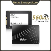 Netac 2,5 ''SATA SSD 128gb 256gb 512gb 1tb 2tb 4tb disco duro interno SATA3 unidad de estado sólido para PC