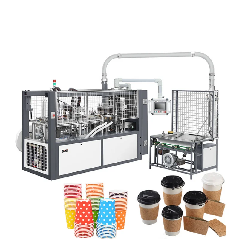 Disposable Automatic Paper Cup Bowl Making Forming Manufacturing Coffee Paper Cup Machines for Small Business Ideas For Sales