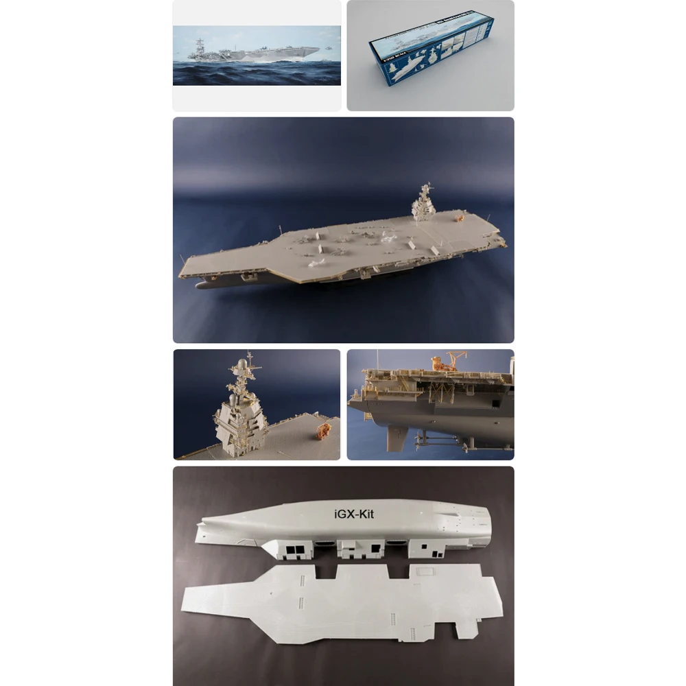 

Trumpeter 05638 1/350 Scale USS Gerald CVN-78 CVN78 Aircraft Carrier Ship Boat Assembly Plastic Model Craft Building Kit