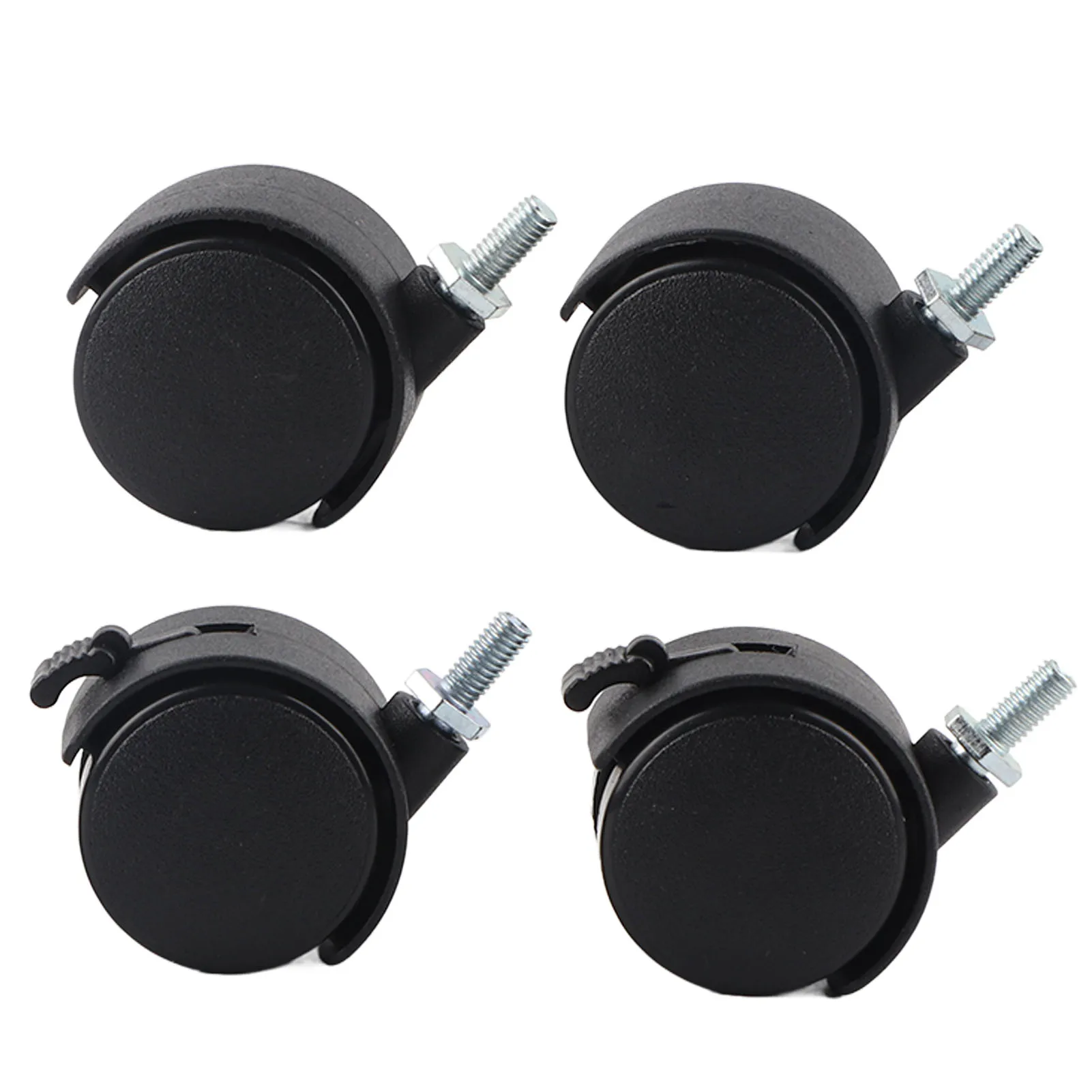 4 PCS Roda Universal Mesa de Centro Ajustável Acessórios de Mesa de Computador