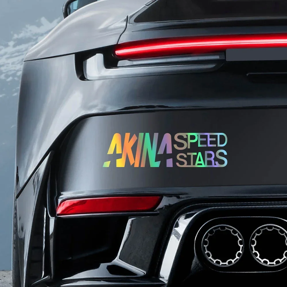 Akina Speed Stars JDM Car Vinyl Decal,  Mountain Drift Racing Waterproof Exterior Window Sticker view 3