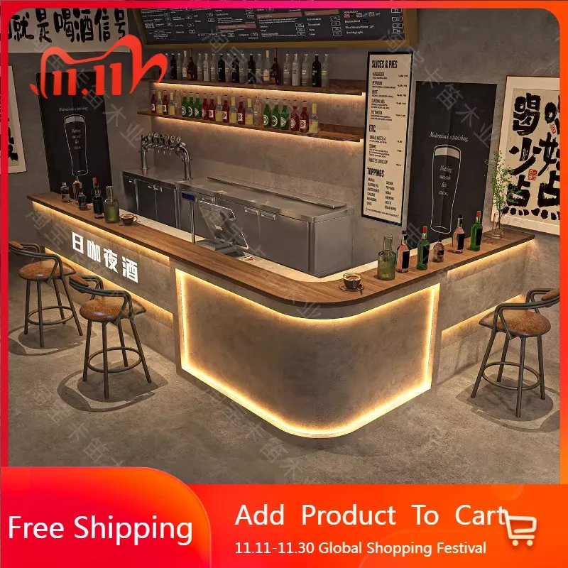 

Минималистичный дизайн Стойки регистрации Салон красоты Современные полки Столы Ресторан Коммуты Простая коммерческая мебель Mostrador