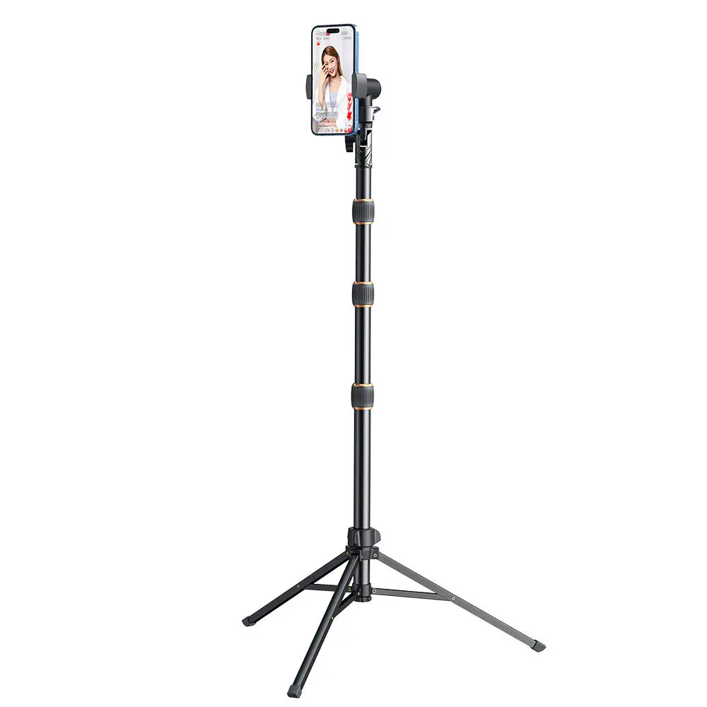 2023 New Arrivals Cell Phone Live Streaming Stand Mobile Smart Phone Tripod Floor Stand No reviews yet