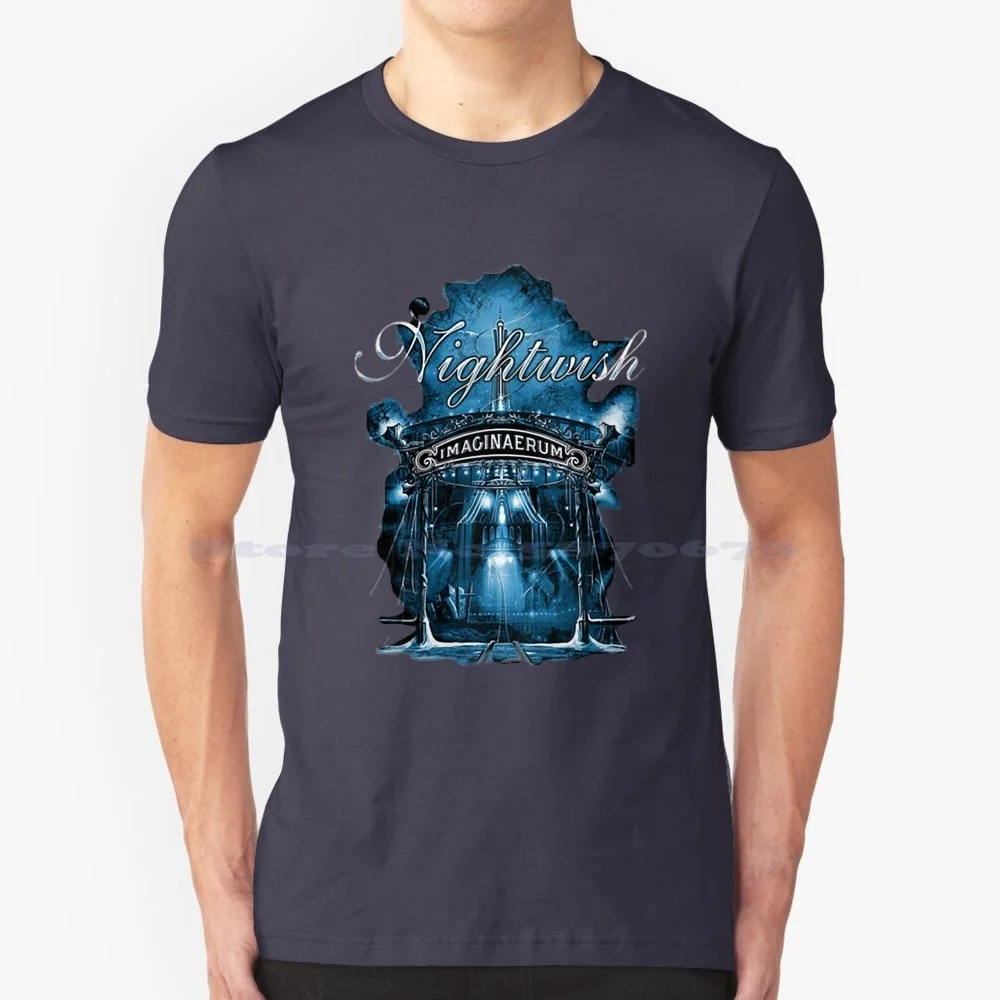 Nightwish Imaginaerum T Shirt 100% Cotton Tee Imaginaerum Darkness Within Temptation Delain Nightwish He2 Nightwish Sv4