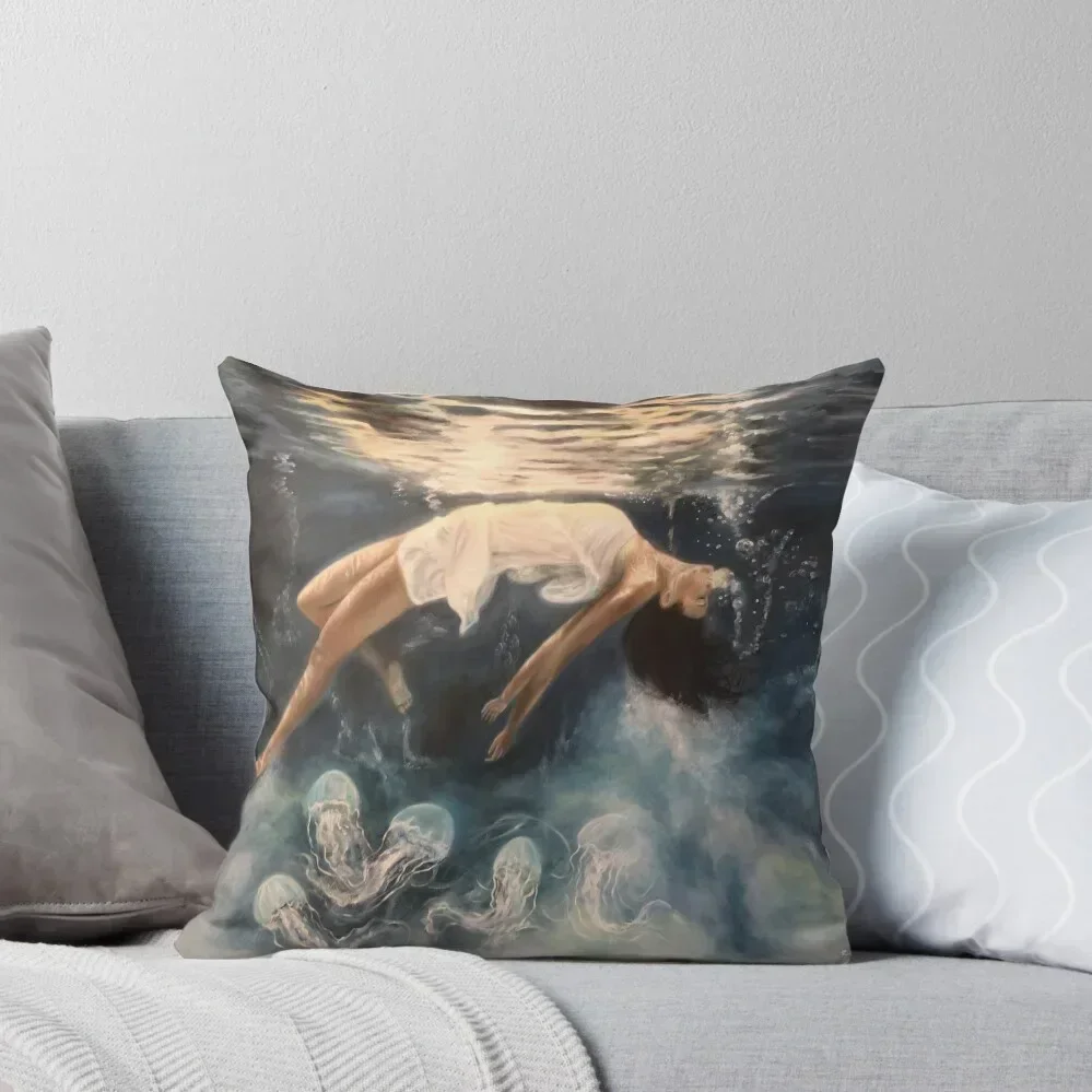 Beneath the Surface Throw Pillow Christmas Throw Pillows Covers luxury home accessories pillow