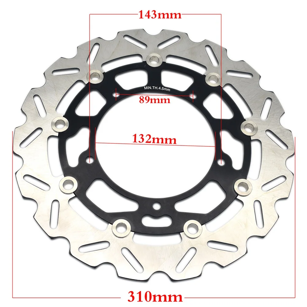 ヤマハXt1200z xt 1200 z用モーターサイクルフロントブレーキローターディスク,スーパーテン2010-2017 xt1200ze xt1200 ze 2014-2018