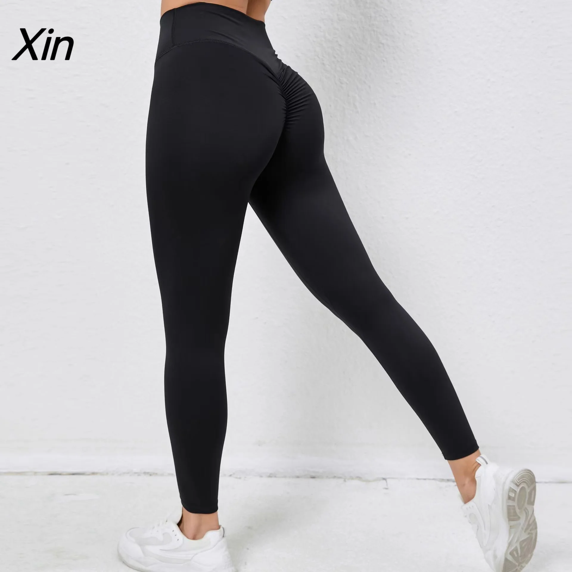 

High Waist Gym Leggings Women Naked Feel Scrunch Butt Lifting Yoga Pants Quick Dry Push Up Hip Tights Workout Leggings Female