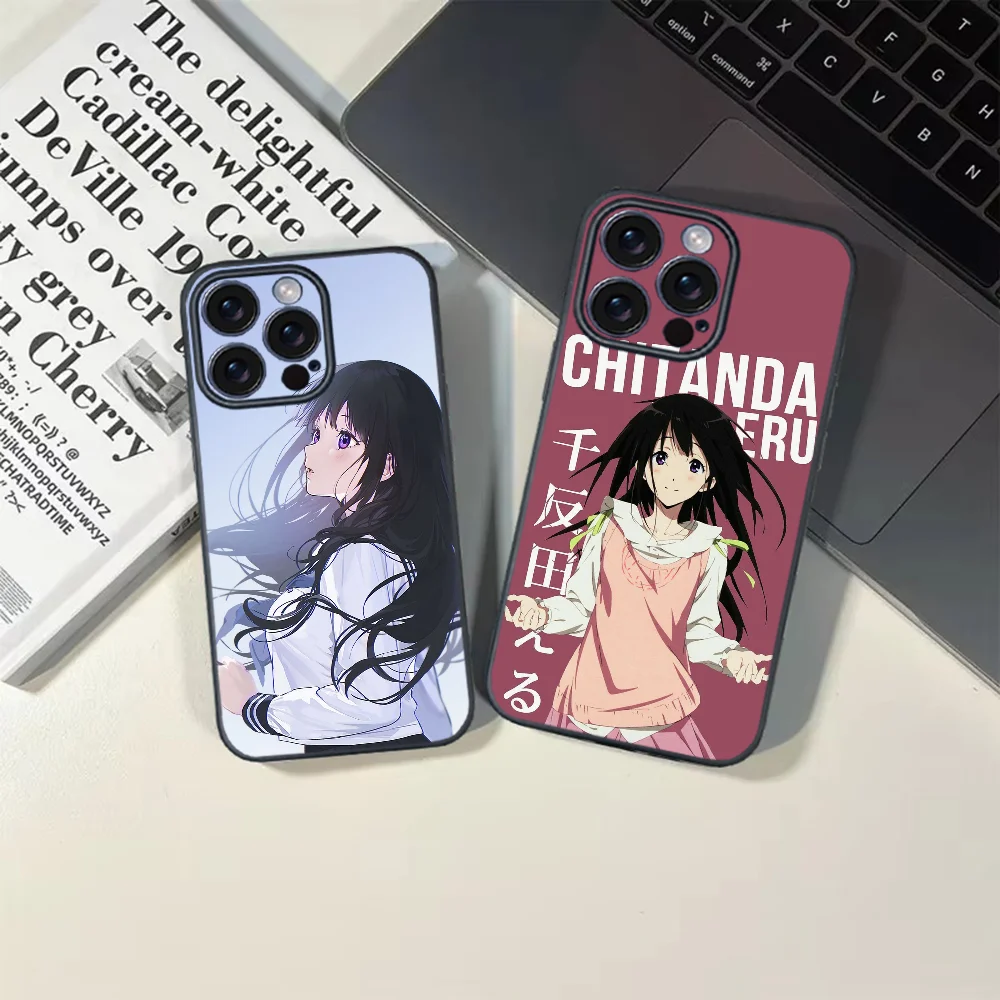 Чехол для телефона Hyouka Chitanda Eru для iPhone 16, 15, 14, 13, 12, 11 PRO MAX PLUS Mini TPU, мягкий, приятный для кожи чехол