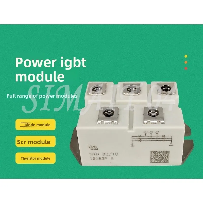 New Power Rectifier Bridge Module SKD62 SKD82 SKD110 SKD160 SKD210/12 16 18
