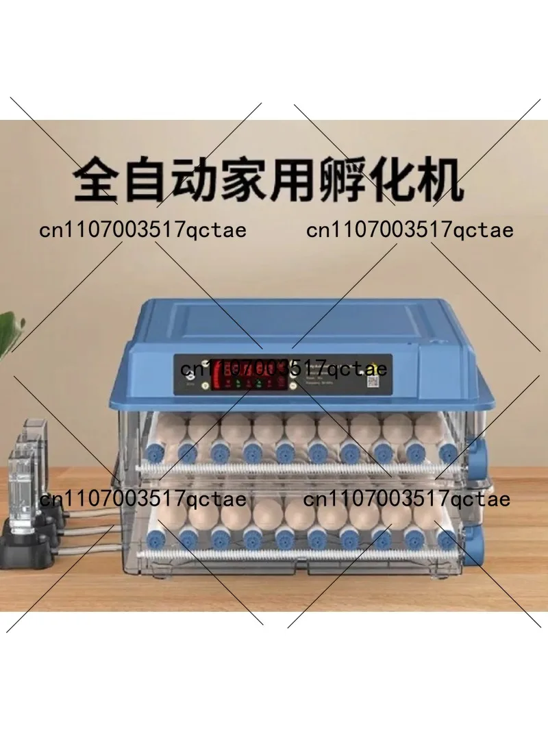 Automatic Intelligent Small Egg Incubator for Hatching Rutin Quail Eggs, Digital Poultry Hatcher