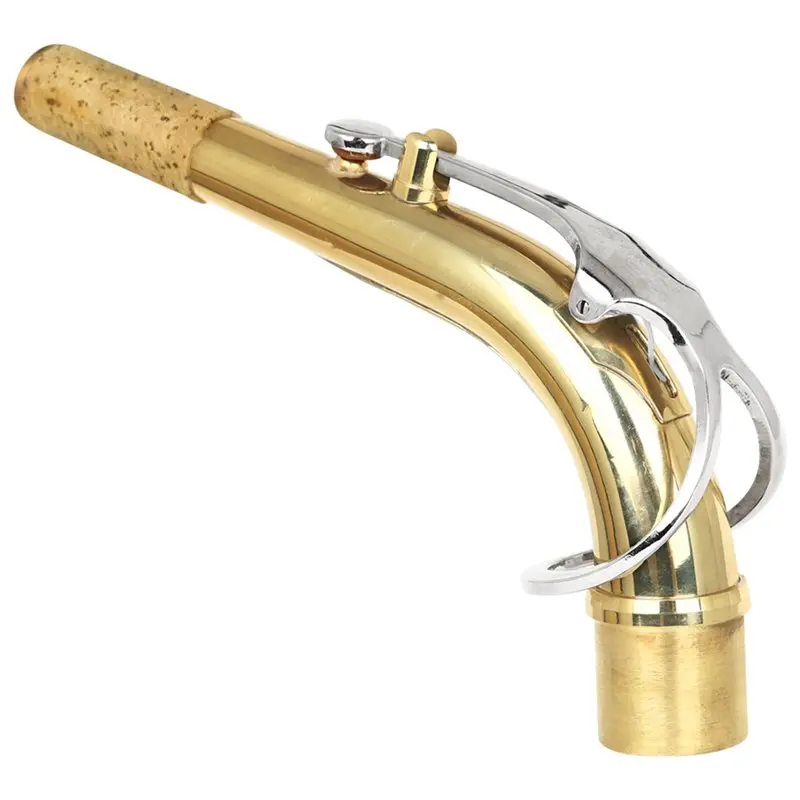 ABME عازمة الأنابيب المعبرة أعلى-E شقة ألتو ساكسفون النحاس الرقبة العتيقة أداة الملحقات #5