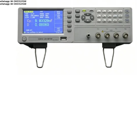 Digital Bridge Tester 50-200kHz Resistance, Capacitance, and Inductance U2836 Tester Accuracy 0.05%