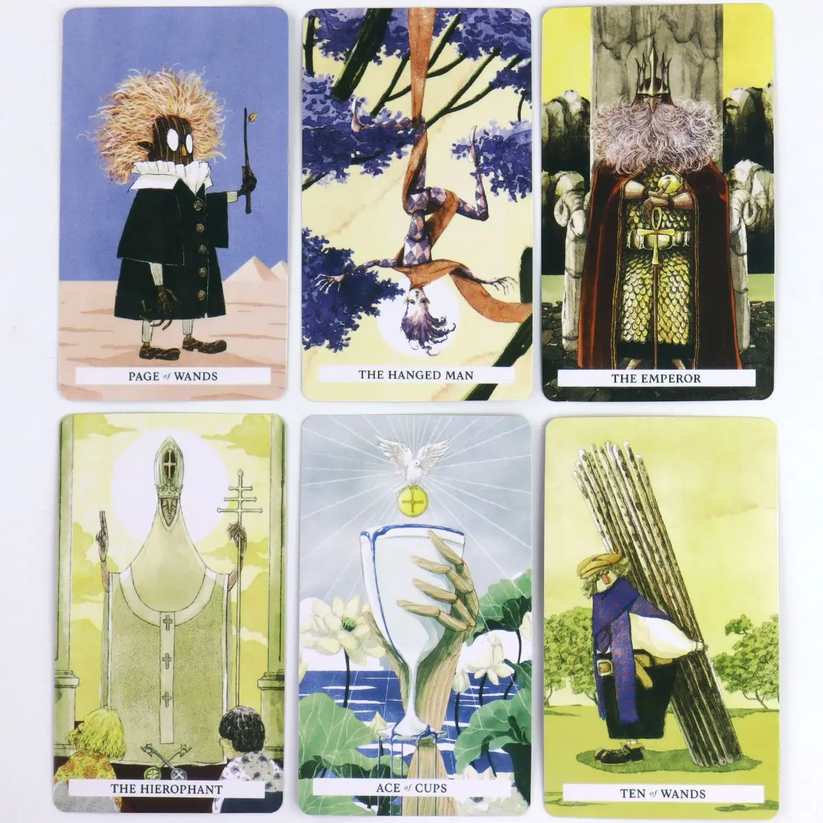 I Am Not A Doll Tarot 10.3*6cm - 79 Pcs Puppet Inspired Whimsical Art Cards